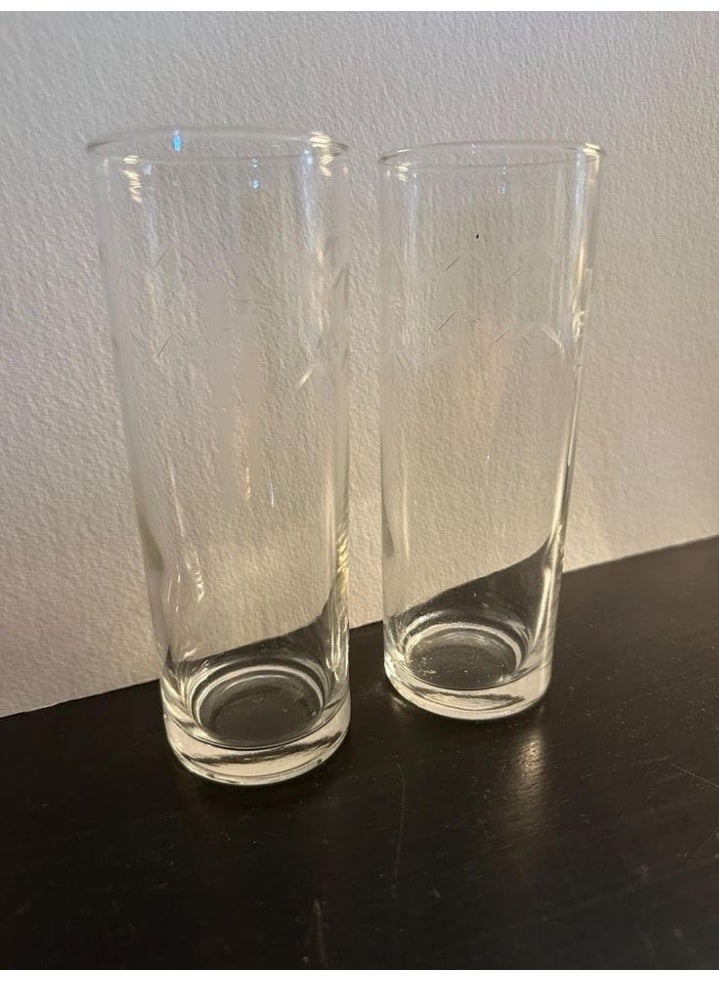 Tall Cylinder Glass Vase, Set of 2, Clear, for Flowers and Aquatic Plants, Height 40cm - Image 4